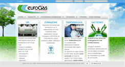 Desktop Screenshot of eurogas.it