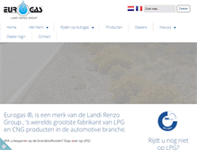 Tablet Screenshot of eurogas.nl